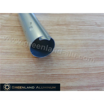 Tubo de dirección de aluminio de venta caliente con color plateado anodizado